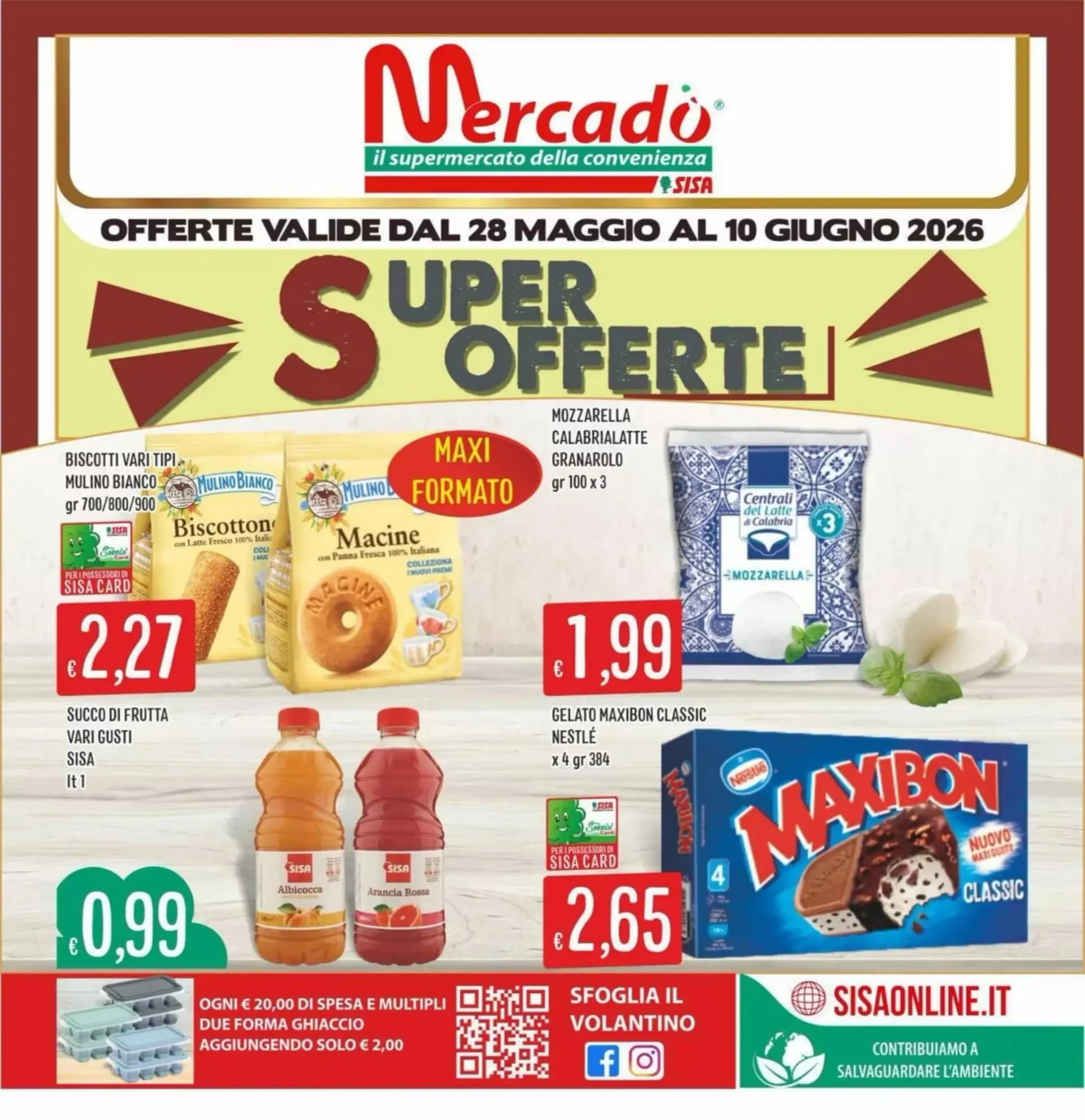 Pagina 1 - Anteprima Volantino Mercadò: Offerte valide dal 28 Maggio al 10 Giugno 2026