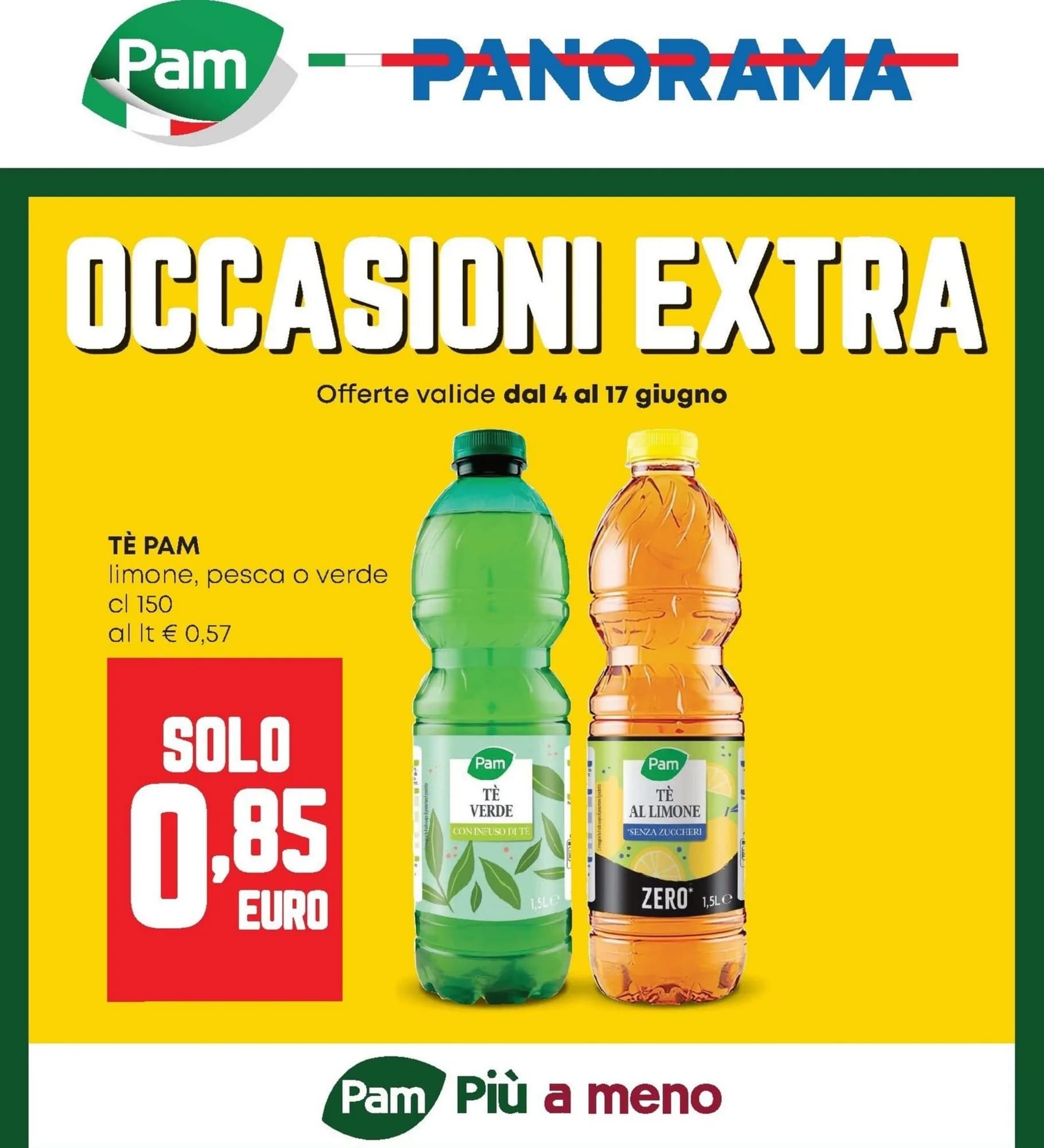 Pagina 1 - Anteprima Volantino Panorama: Offerte valide dal 4 al 17 Giugno 2026