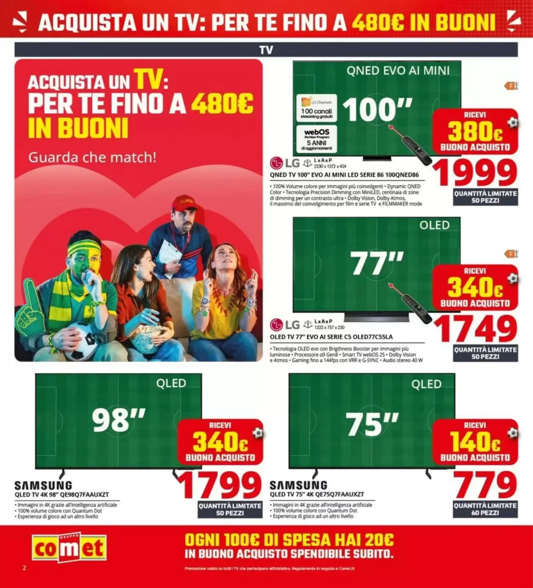 Pagina 2 - Anteprima Volantino Comet: Offerte valide dal 4 al 16 Giugno 2026