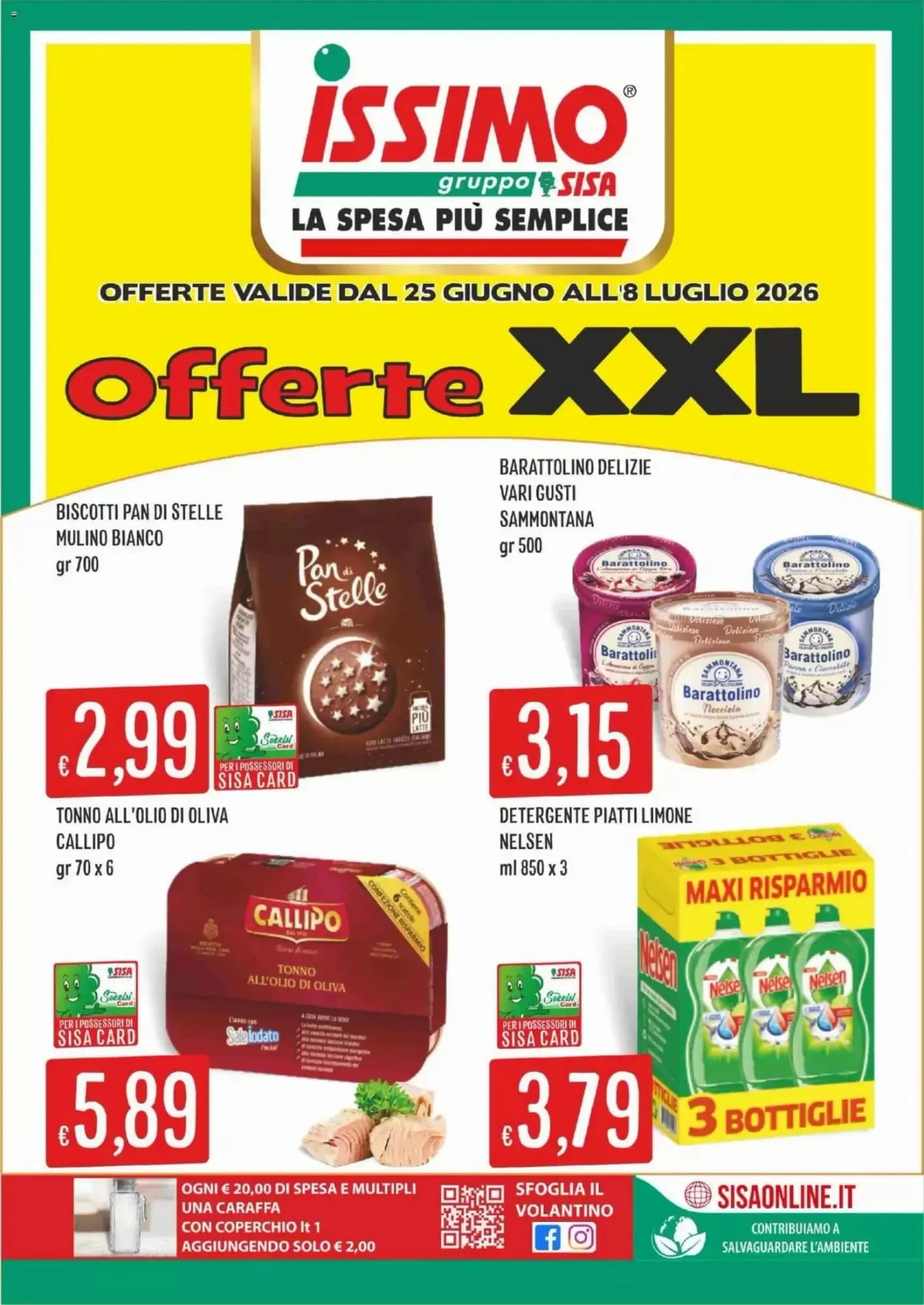 Pagina 1 - Anteprima Volantino Issimo Supermercado: Offerte valide dal 25 Giugno al 8 Luglio 2026