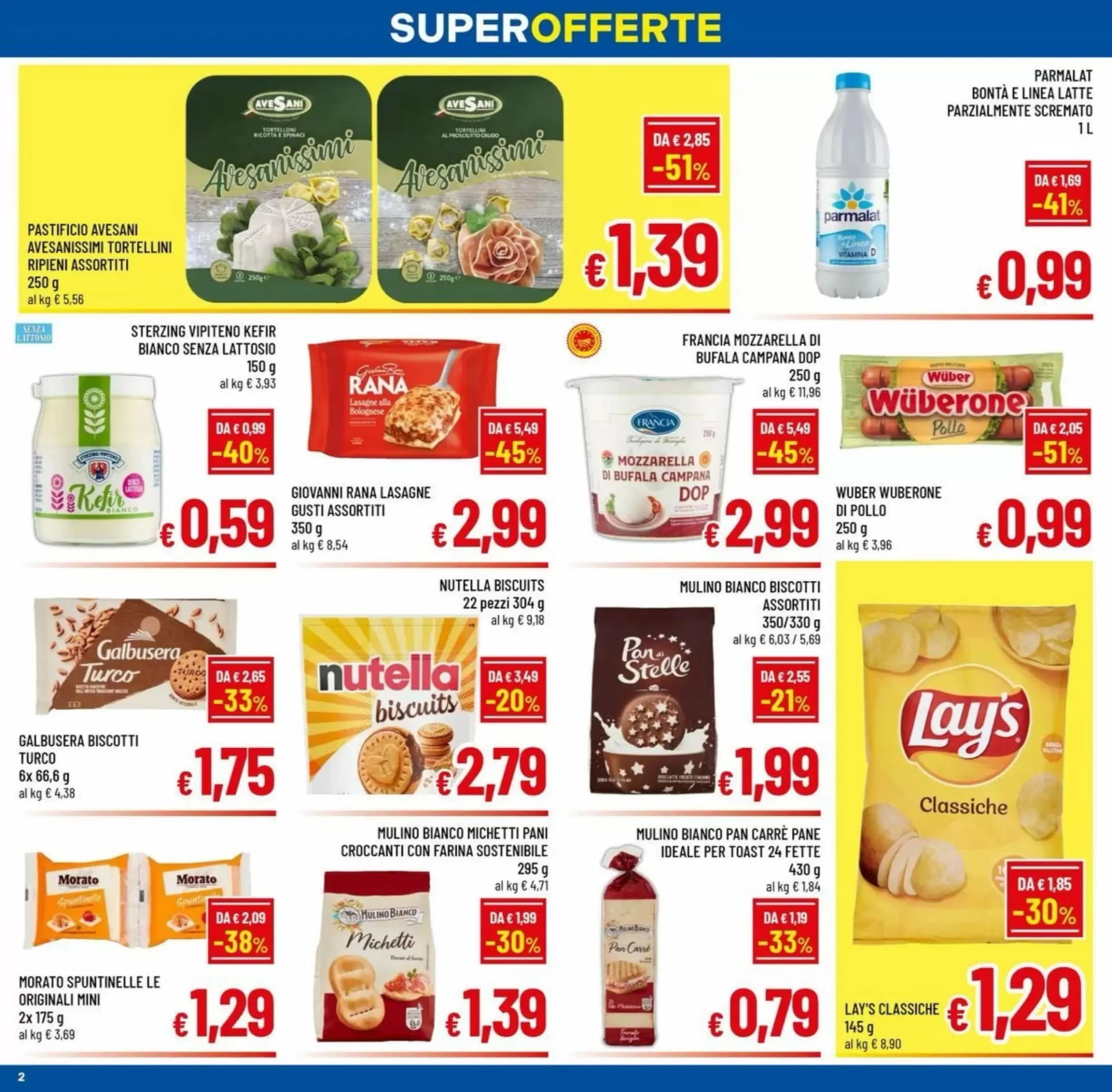 Pagina 2 - Anteprima Volantino Famila Market: Offerte valide dal 8 al 21 Luglio 2026