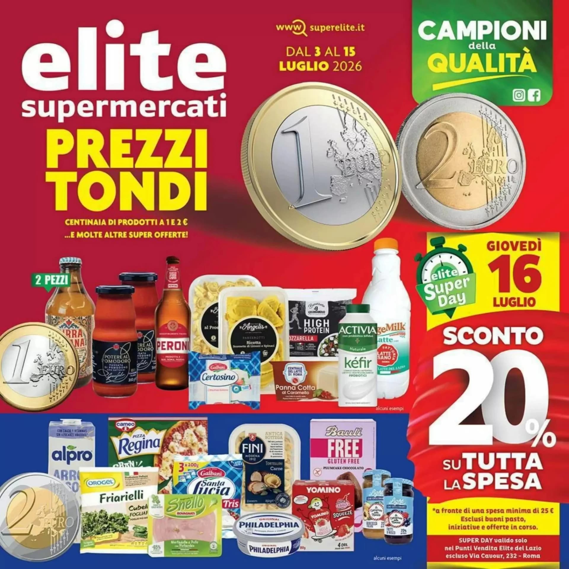 Pagina 1 - Anteprima Volantino Elite: Offerte valide dal 3 al 16 Luglio 2026
