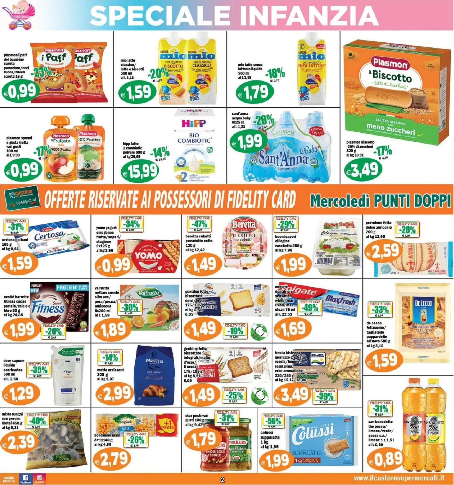 Pagina 2 - Anteprima Volantino Castoro: Offerte valide dal 10 al 21 Luglio 2026