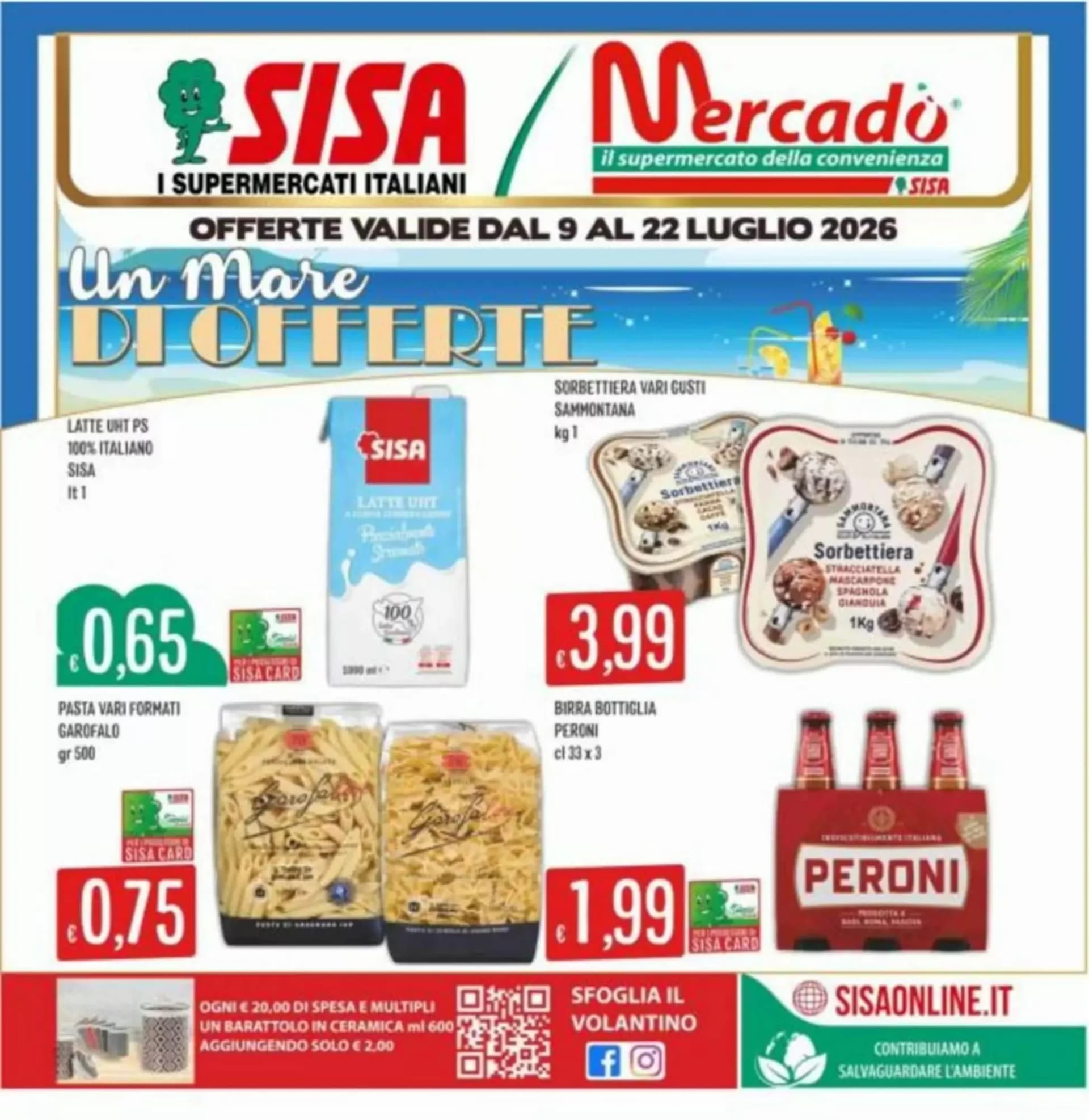 Pagina 1 - Anteprima Volantino Mercadò: Offerte valide dal 9 al 22 Luglio 2026