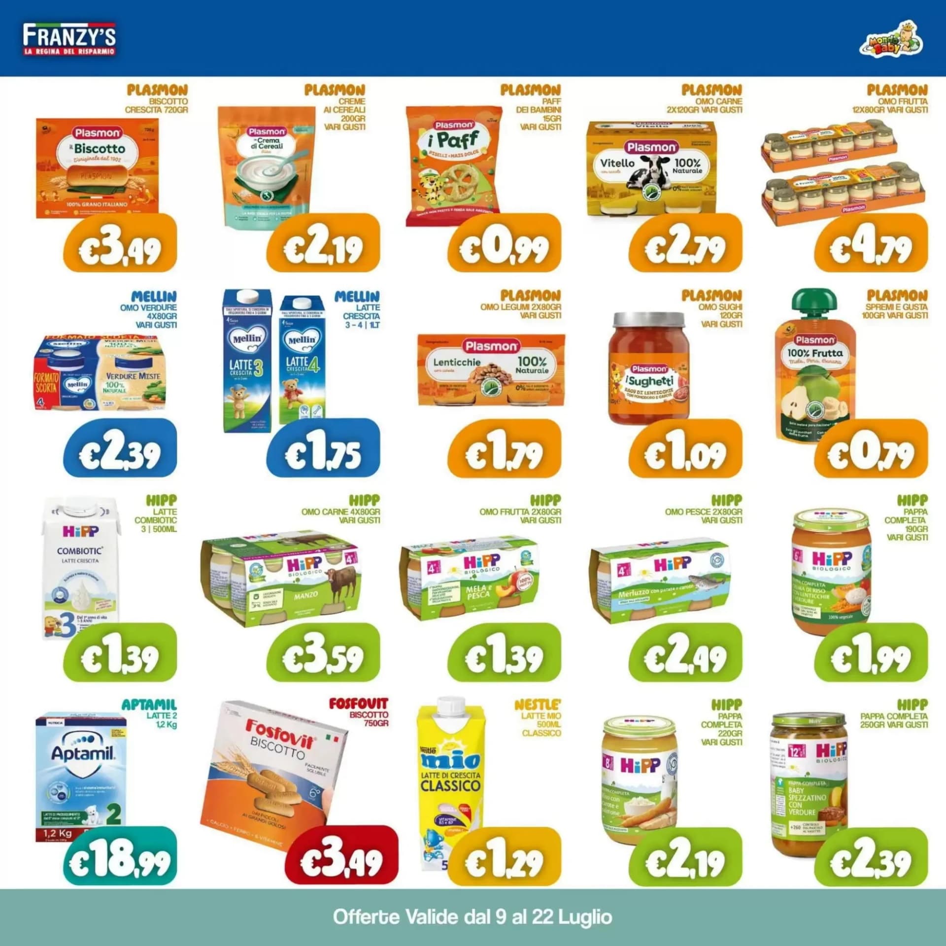 Pagina 2 - Anteprima Volantino Franzys: Offerte valide dal 9 al 22 Luglio 2026