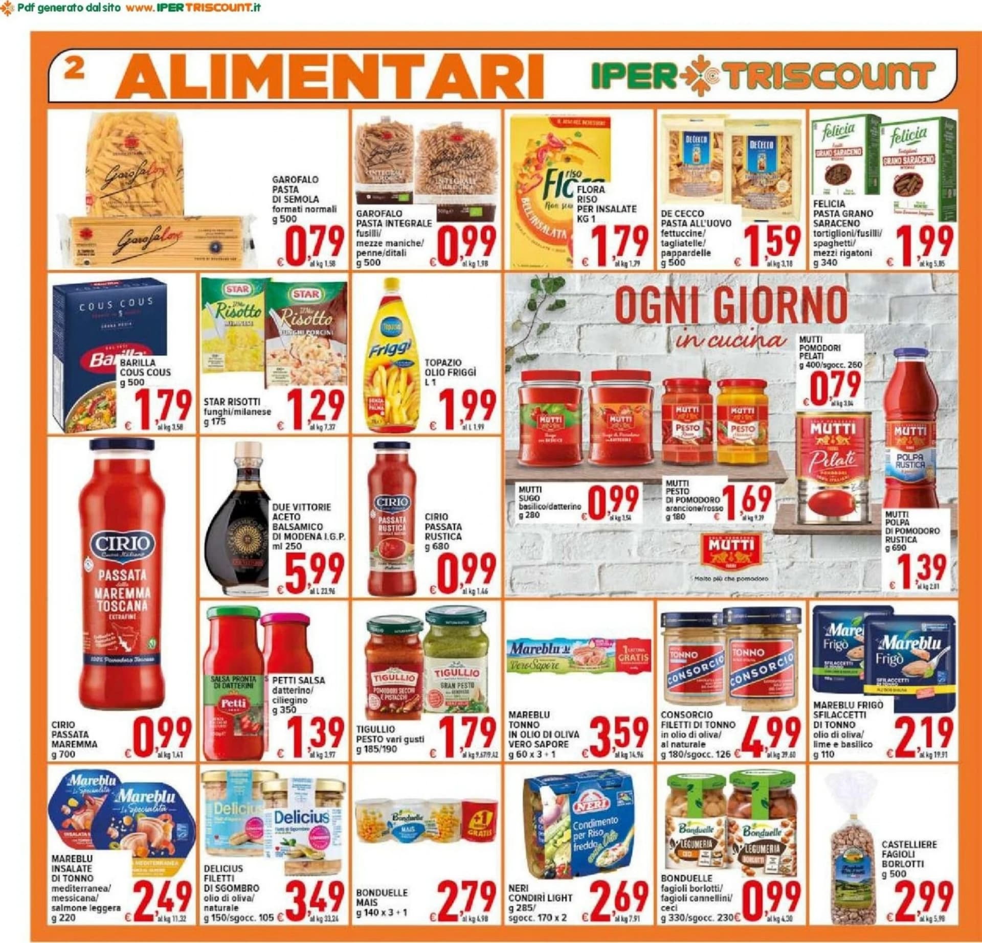 Pagina 2 - Anteprima Volantino Ipertriscount: Offerte valide dal 10 al 21 Luglio 2026