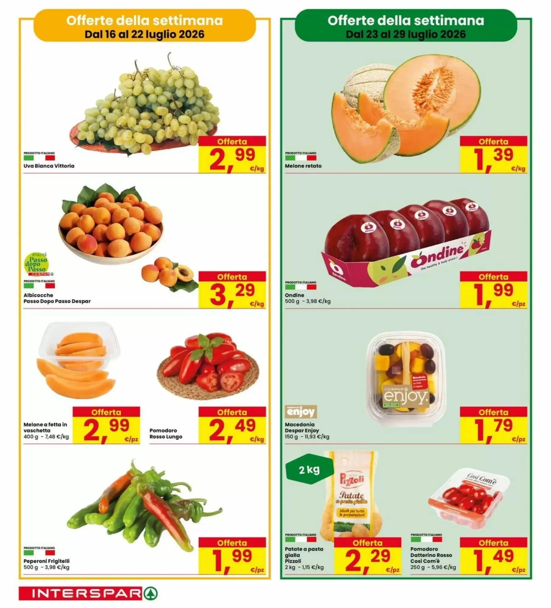 Pagina 2 - Anteprima Volantino Interspar: Offerte valide dal 16 al 29 Luglio 2026