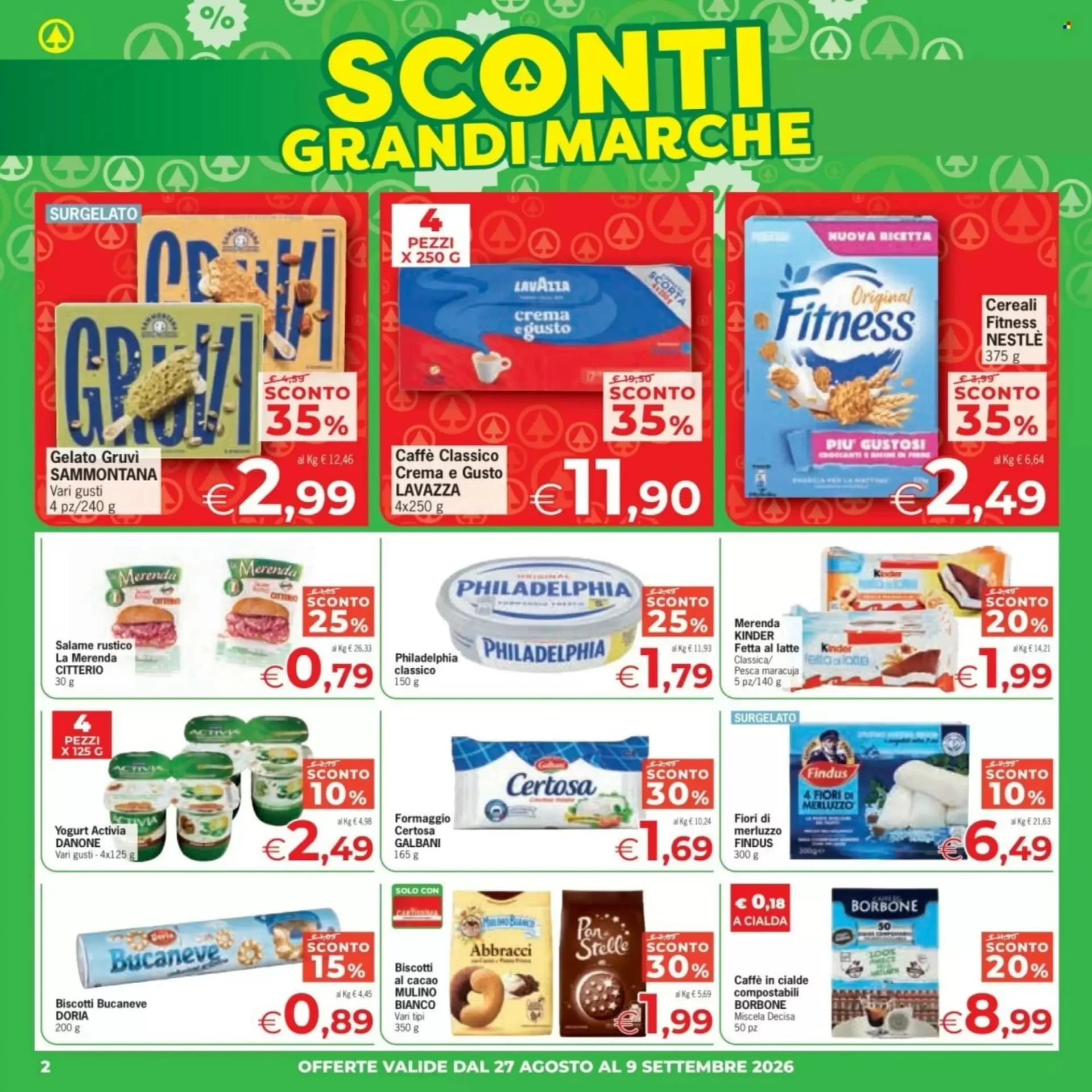 Pagina 2 - Anteprima Volantino Eurospar: Offerte valide dal 27 Agosto 2026 al 9 Settembre 2026