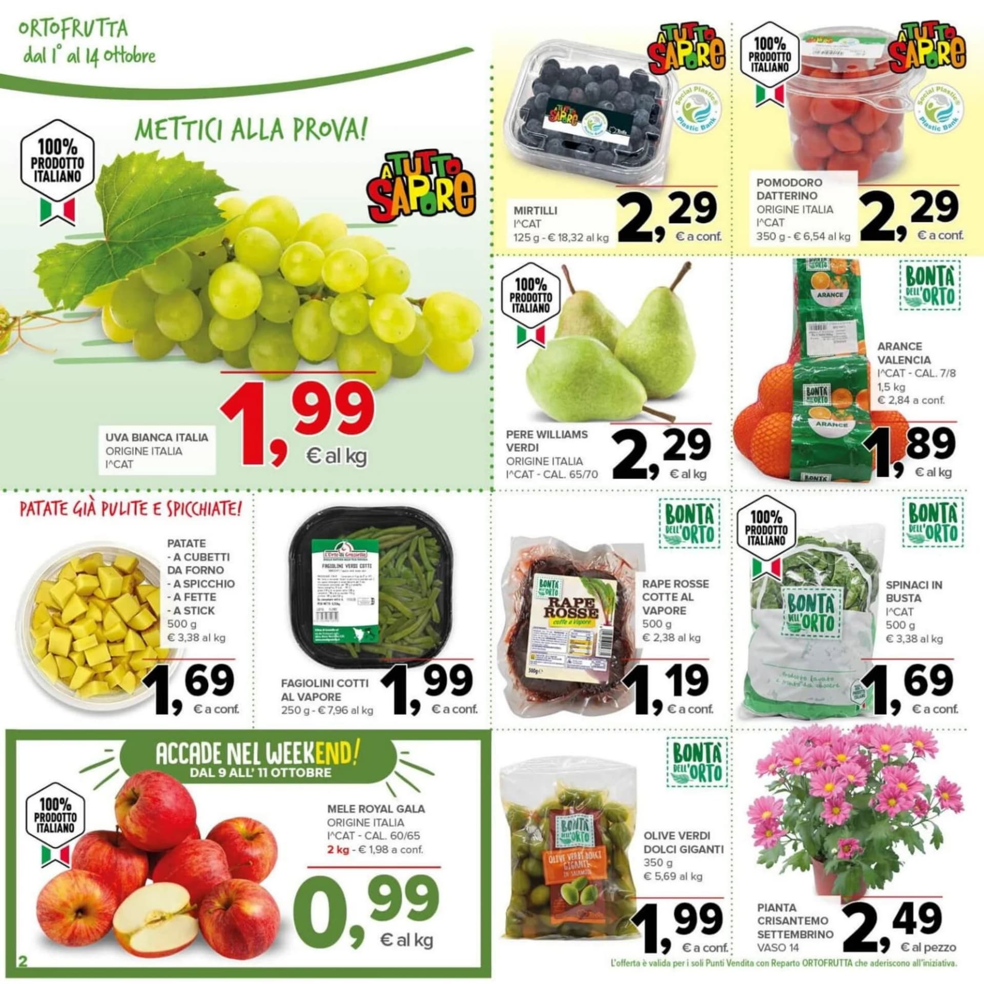 Pagina 2 - Anteprima Volantino Todis: Offerte valide dal 1 al 14 Ottobre 2026