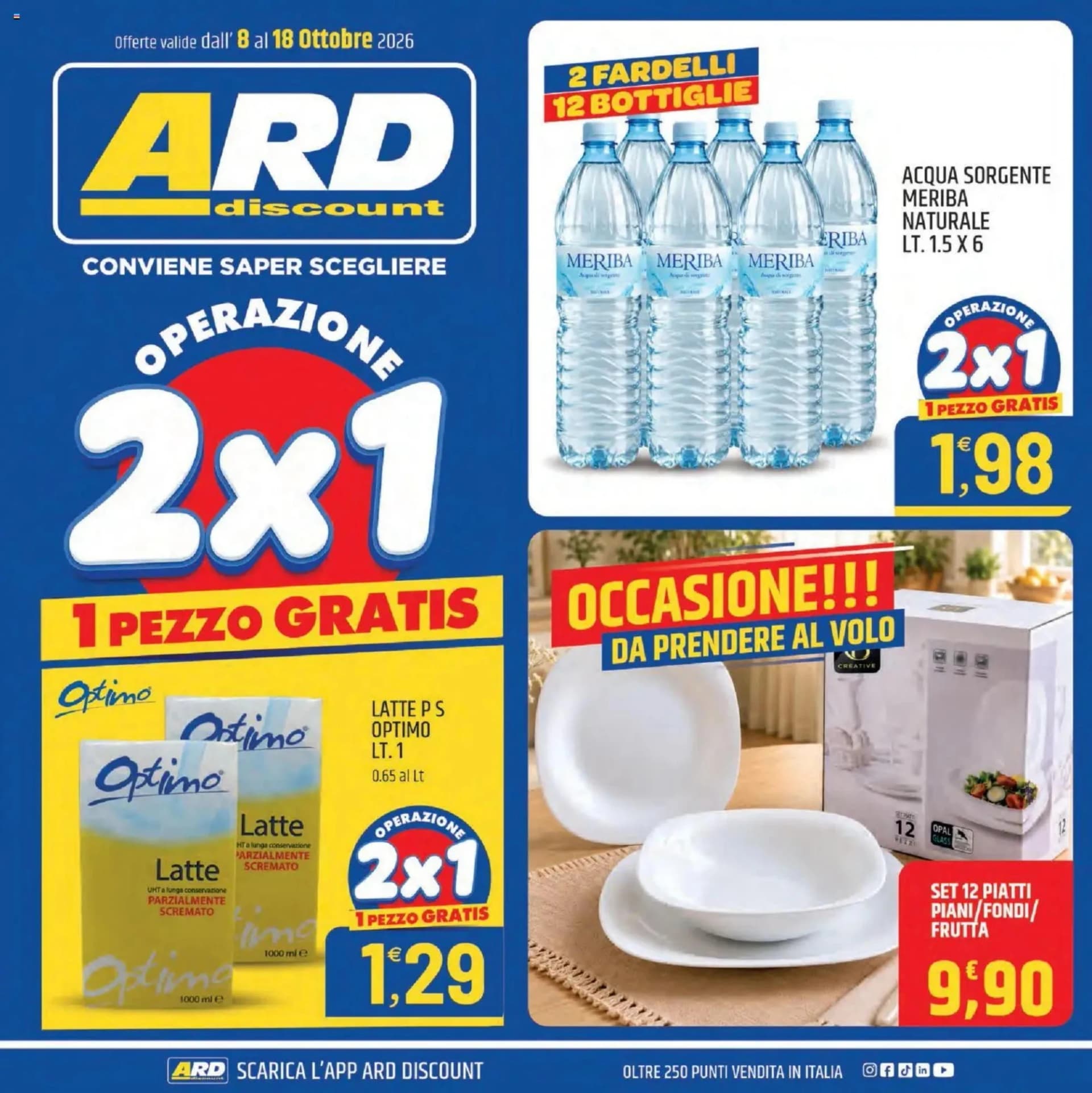 Pagina 1 - Anteprima Volantino Ard: Offerte valide dal 8 Ottobre 2026 al 18 Ottobre 2026