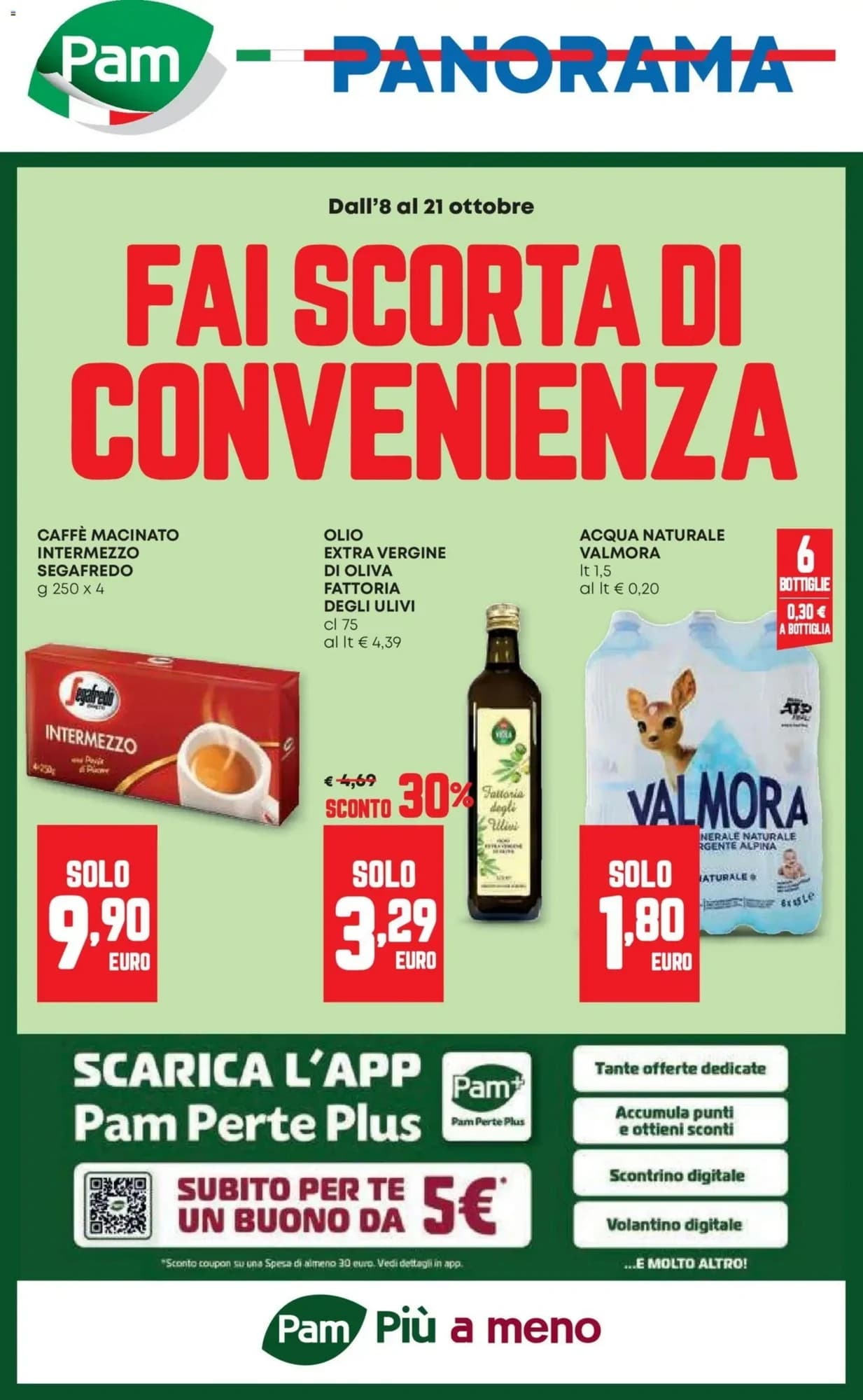 Pagina 1 - Anteprima Volantino Panorama: Offerte valide dal 8 Ottobre 2026 al 21 Ottobre 2026