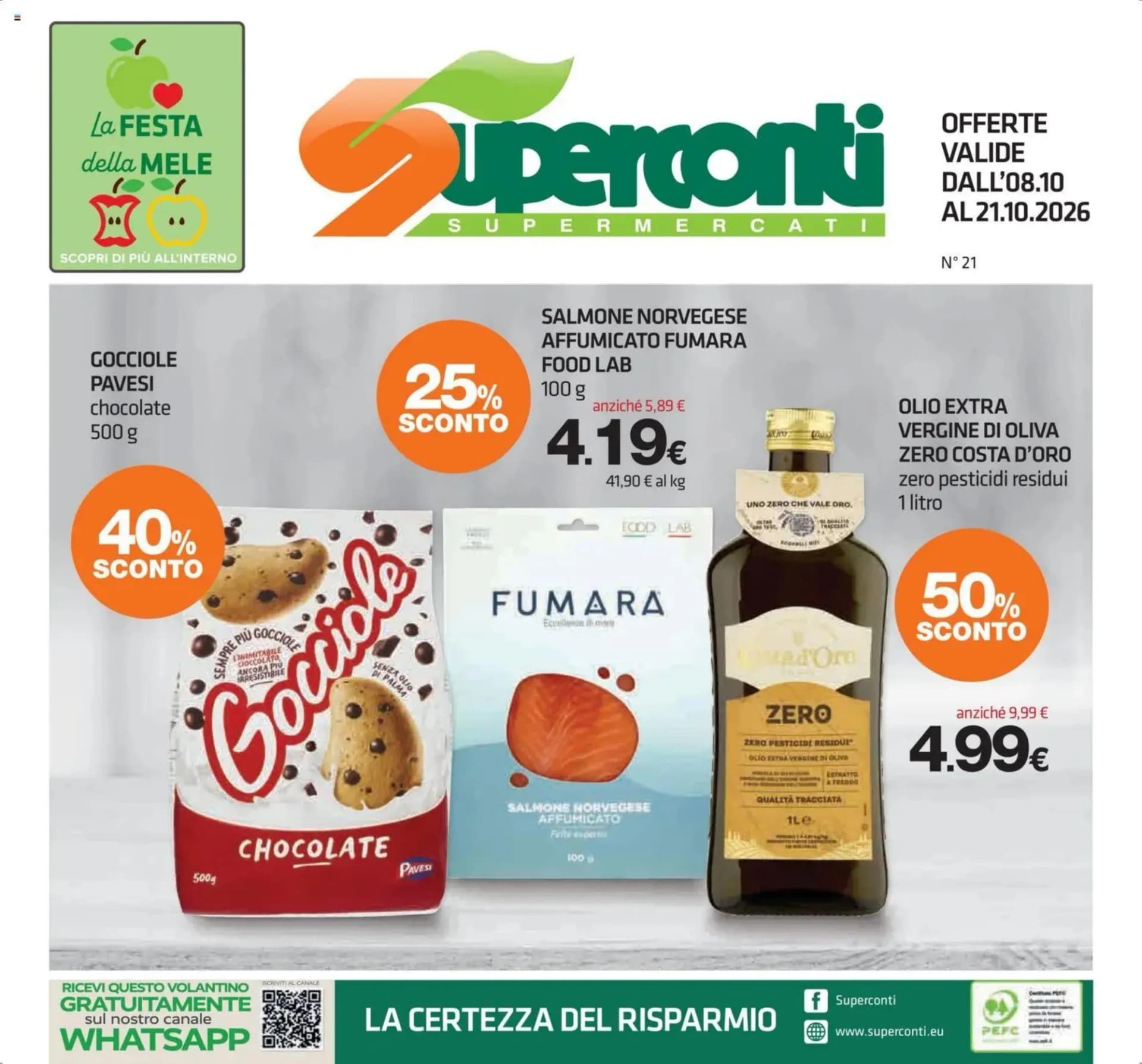Pagina 1 - Anteprima Volantino Grandi Magazzini Superconti: Offerte valide dal 8 Ottobre 2026 al 21 Ottobre 2026