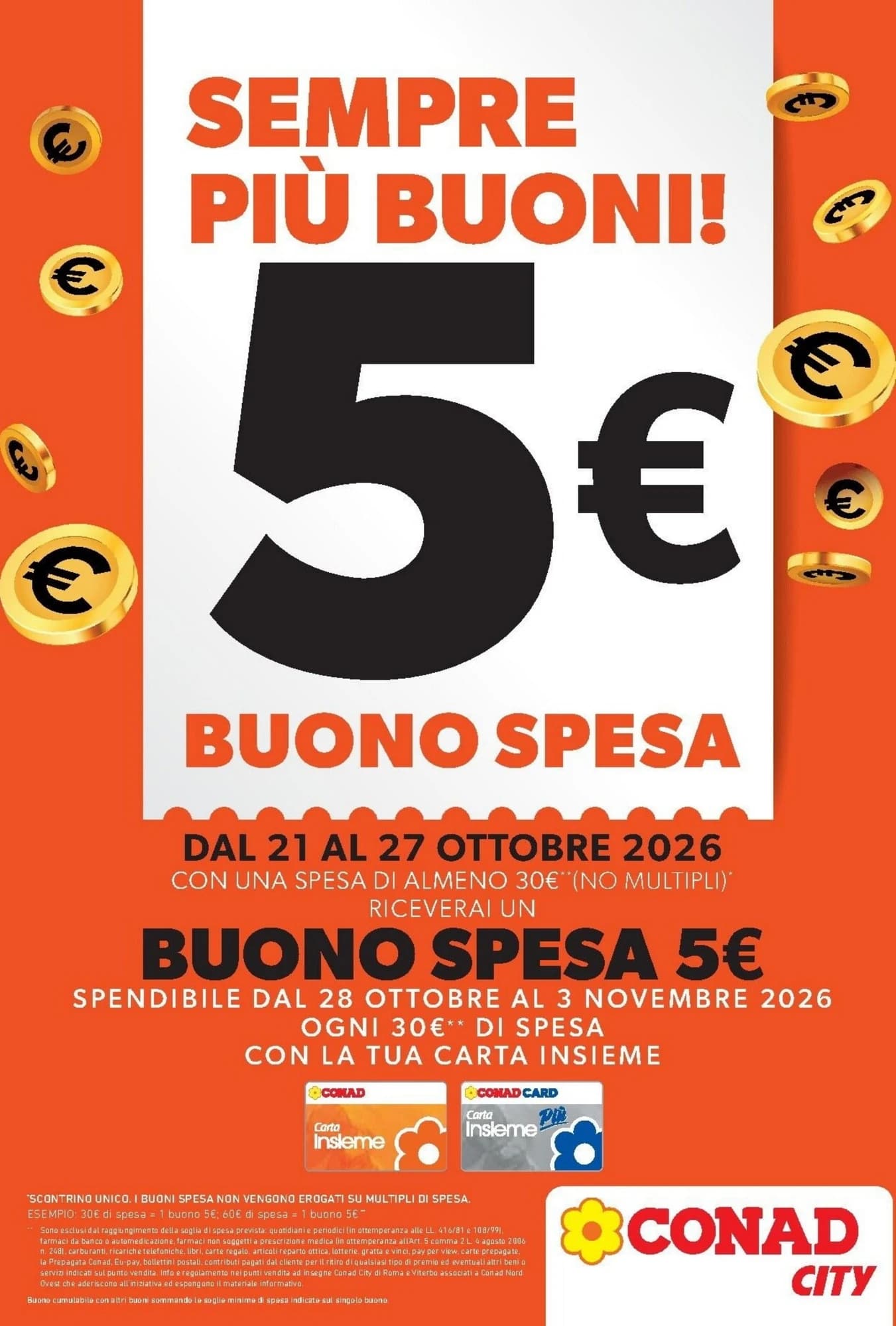 Pagina 2 - Anteprima Volantino Conad City: Offerte valide dal 21 Ottobre 2026 al 3 Novembre 2026