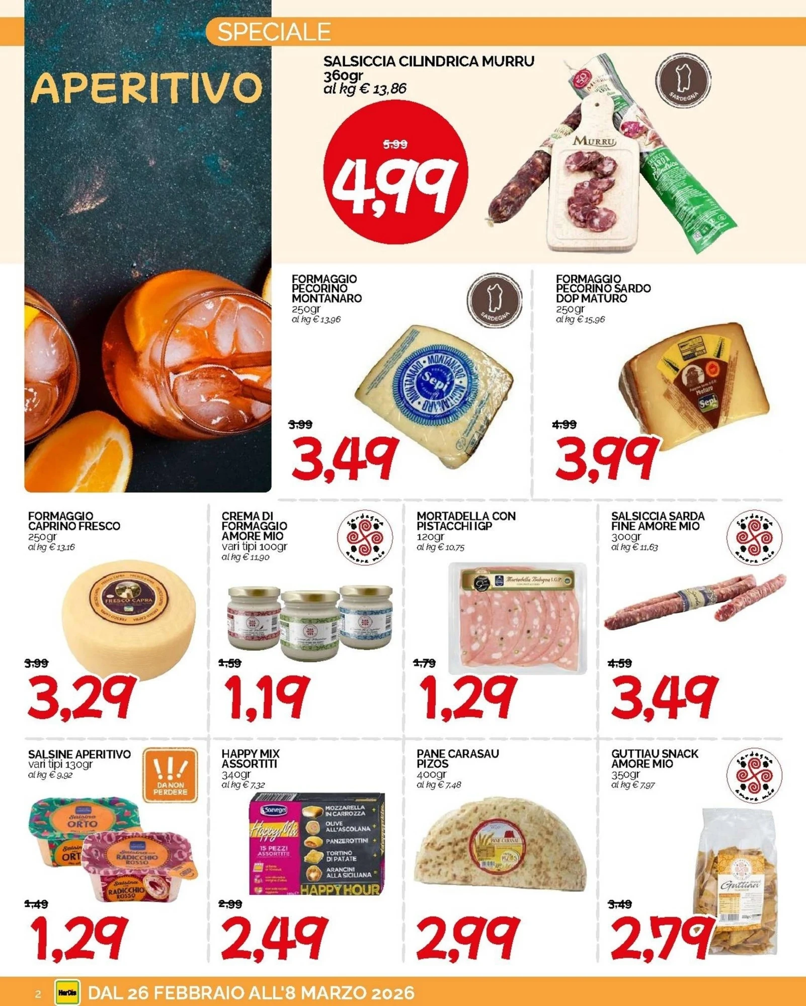 Pagina 2 - Anteprima Nuovo Volantino Hardis dal 26 Febbraio al 8 Marzo 2026