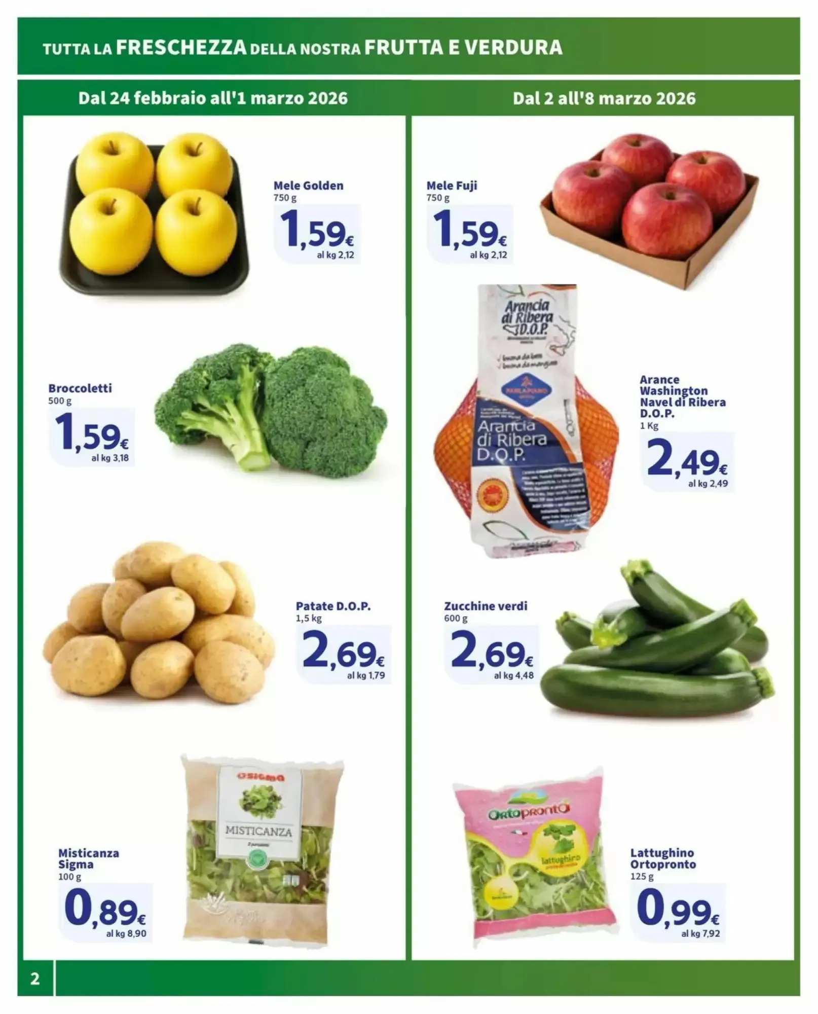 Pagina 2 - Anteprima Nuovo Volantino Ok Sigma dal 24 Febbraio al 8 Marzo 2026