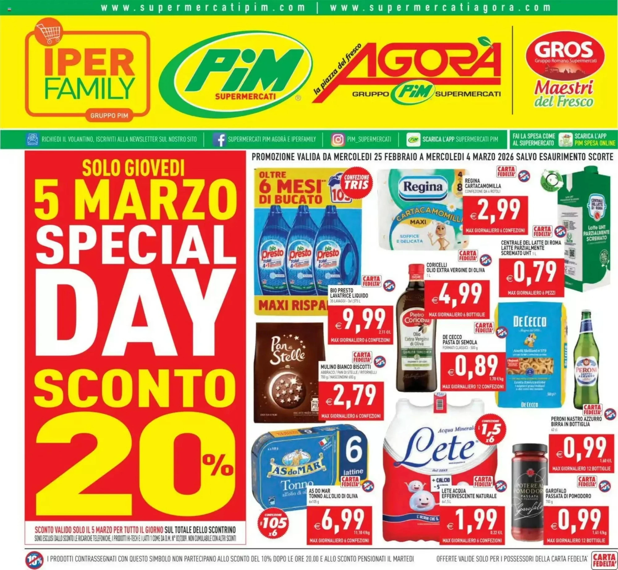 Pagina 1 - Anteprima Nuovo Volantino Pim dal 25 Febbraio al 5 Marzo 2026