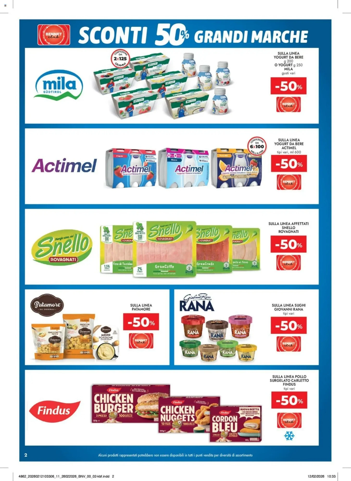 Pagina 2 - Anteprima Nuovo Volantino Bennet dal 26 Febbraio al 11 Marzo 2026