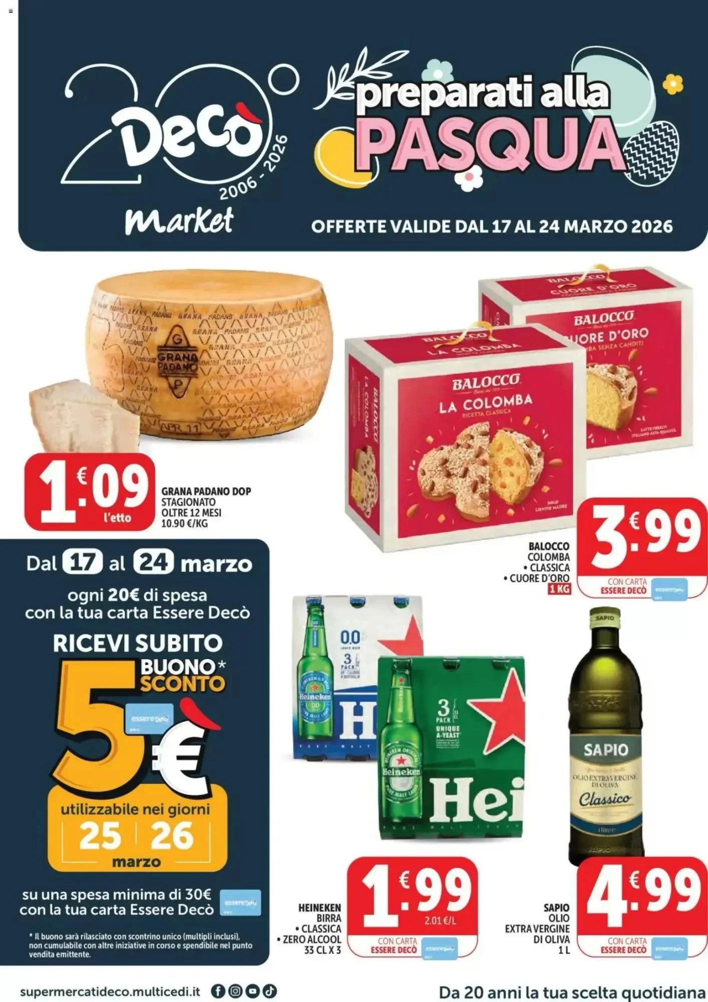 Volantino Decò Market