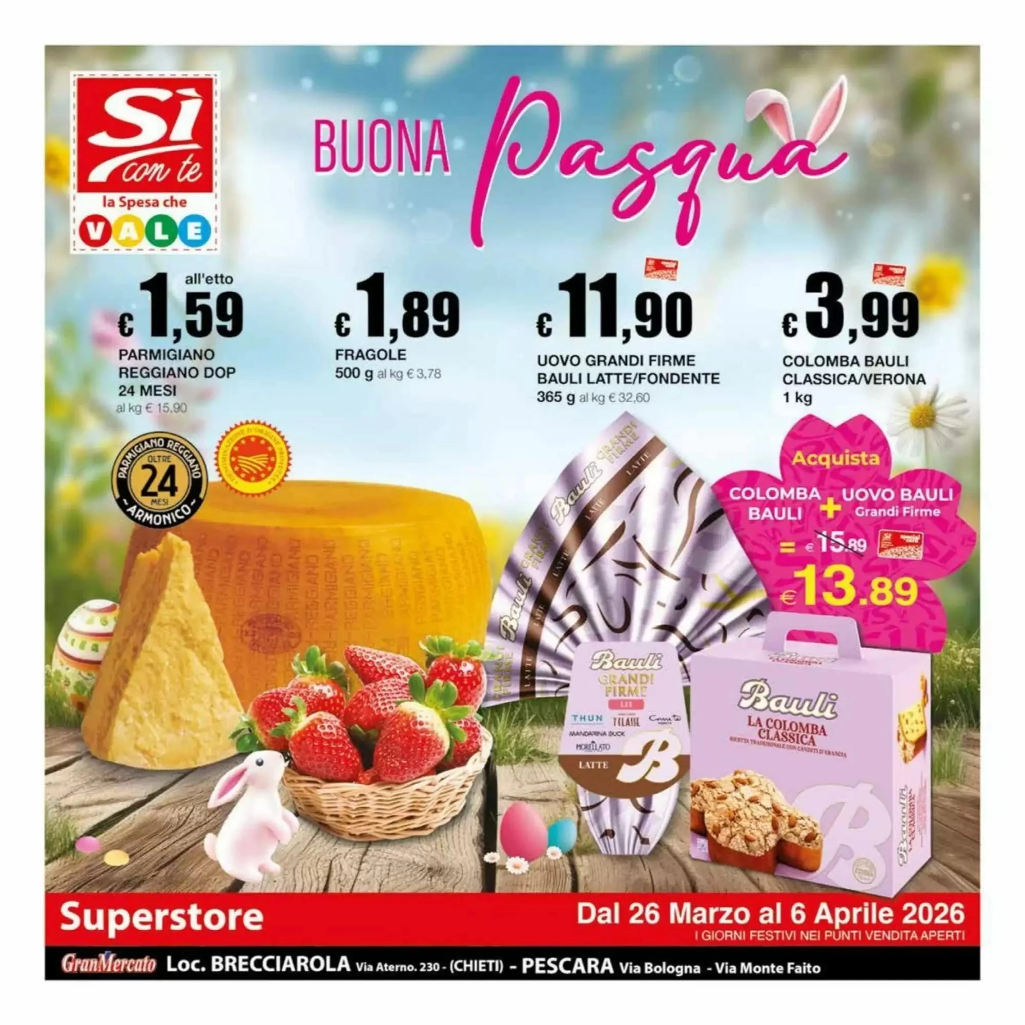 Volantino Si con te supermercato