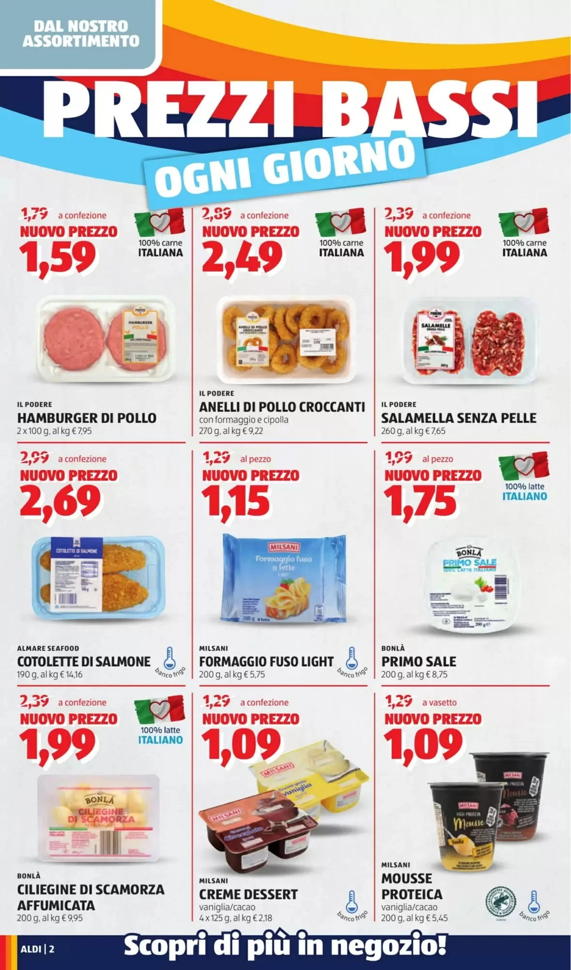 Pagina 2 - Anteprima Volantino Aldi: Offerte valide dal 6 al 12 Aprile 2026