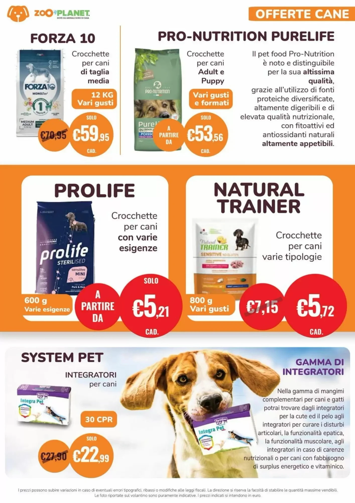 Pagina 2 - Anteprima Volantino Zooplanet: Offerte valide dal 7 al 26 Aprile 2026